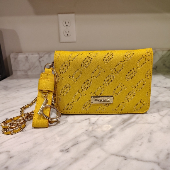 bebe Handbags - Bebe Nayeli Perforated Logo Crossbody Bag